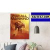 For All Mankind Season 4 Decorations Poster Canvas