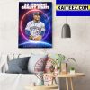 Jackie Young Triple Crown And 2022 WNBA Champion With Las Vegas Aces Art Decor Poster Canvas