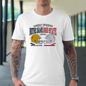 Game Day Showdown 2022 Notre Dame Vs Ohio State NCAA Unisex T-shirt