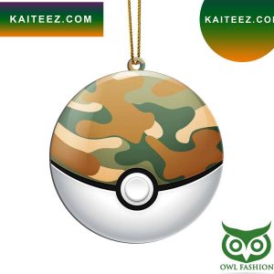 Gearhumans 3D Anime Pokemon Safari Ball Christmas Ornament