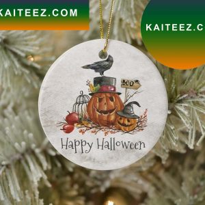 Glitter Halloween Tree Decor Gift Friends Ornament