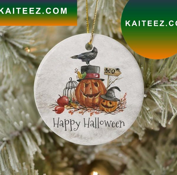 Glitter Halloween Tree Decor Gift Friends Ornament