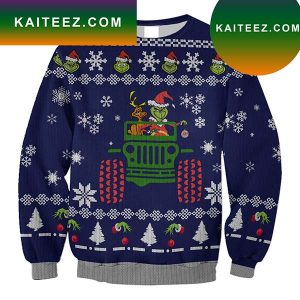 Grinch Drive Car Christmas Grinch Christmas Ugly Sweater