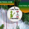 Grinch I Will Drink Modelo Especial Beer Christmas Tree Decor Grinch Decorations Outdoor Ornament