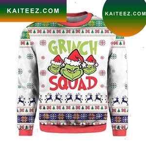 Grinch Squad Grinch Christmas Ugly Sweater