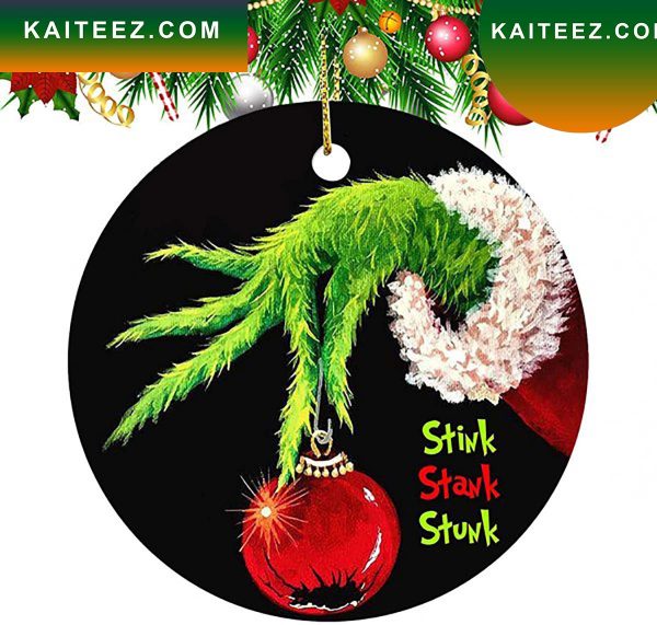 Grinchmas Hand Ball Christmas Stink Stank Stunk Grinch Decorations Outdoor Ornament