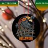 Halloween Vintage Style Clown Pumpkin Christmas Ornament