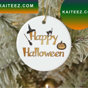 Happy Halloween Tree Decor Gift Friends Ornament