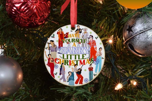 Have Yourself A Harry Little Styles Christmas Gift For Friends Ornament