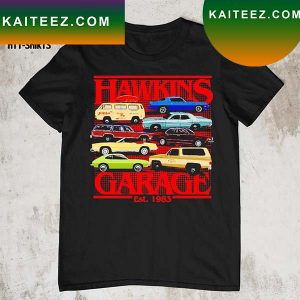 Hawkins Garage Stranger Things est 1983 T-shirt