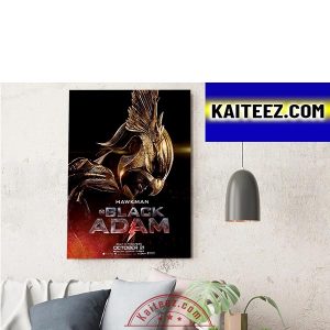 Hawkman In DC Comics Black Adam New Poster Movie Decorations Poster Canvas