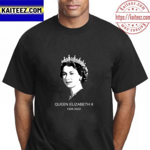 Her Majesty Queen Elizabeth II 1926 2022 In Memory Rest In Peace Vintage T-Shirt