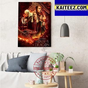 House Of The Dragon Ep 6 Tonight Art Decor Poster Canvas