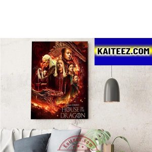 House Of The Dragon Episode 3 Fire Will Reign ArtDecor Poster Canvas