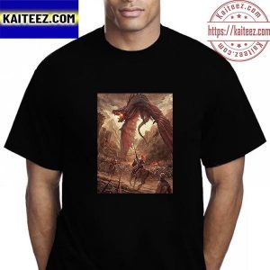 House Of The Dragon News Poster Movie Vintage T-Shirt