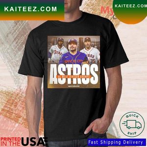 Houston Astros Al West Division Clinched Champs 2022 T-Shirt