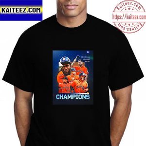 Houston Astros Are American League West Champions Vintage T-Shirt