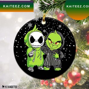 How Jack Skellington Grinch Decorations Outdoor Ornament