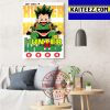 Jose Altuve Is Player Of The Game Is AL West Champion Art Decor Poster Canvas