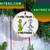 I Will Drink Starbucks Beer Christmas Tree Decor Grinch Decorations Outdoor Ornament