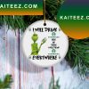 I Will Drink Steel Reserve Beer Christmas Tree Grinch Decorations Outdoor Ornamentt