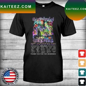It’s just a bunch of Hocus Pocus 30th anniversary 1993-2023 thank you for the memories signatures T-shirt