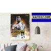 JT Giles Harris Is 2022 Defensive Player Of The Year Of PLL Decorations Poster Canvas