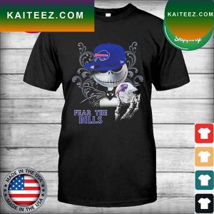 Jack Skellington fear the Buffalo Bills Halloween 2022 T-shirt