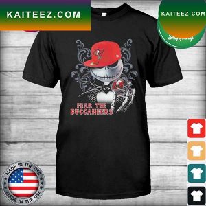 Jack Skellington fear the Tampa Bay Buccaneers Halloween 2022 T-shirt