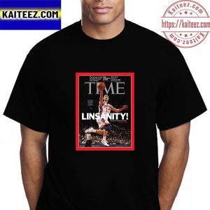 Jeremy Lin On The Cover Of Time Magazine The Linsanity Vintage T-Shirt