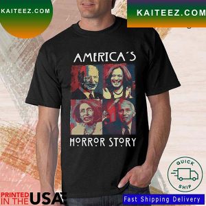 Joe Biden And Kamala Harris And Elizabeth Warren And Nancy Pelosi American Horror Story Halloween T-Shirt