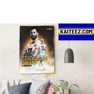 Jordan Macintosh Is 2022 Brendan Looney Leadership Award Of PLL Decorations Poster Canvas