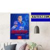 Josh Allen And Isaiah Mckenzie Touchdown Buffalo Bills NFL Decorations Poster Canvas