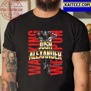 Josh Alexander Walking Weapon Impact Wrestling Vintage T-Shirt