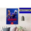 Jordan Poyer Interception Buffalo Bills NFL Decorations Poster Canvas