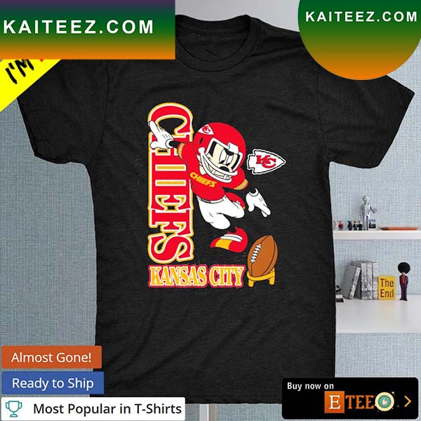 Kansas City Chiefs Disney football T-shirt