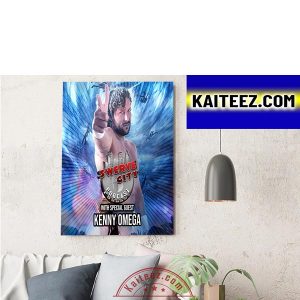 Kenny Omega Is Special Guest In Swerve City Podcast ArtDecor Poster Canvas