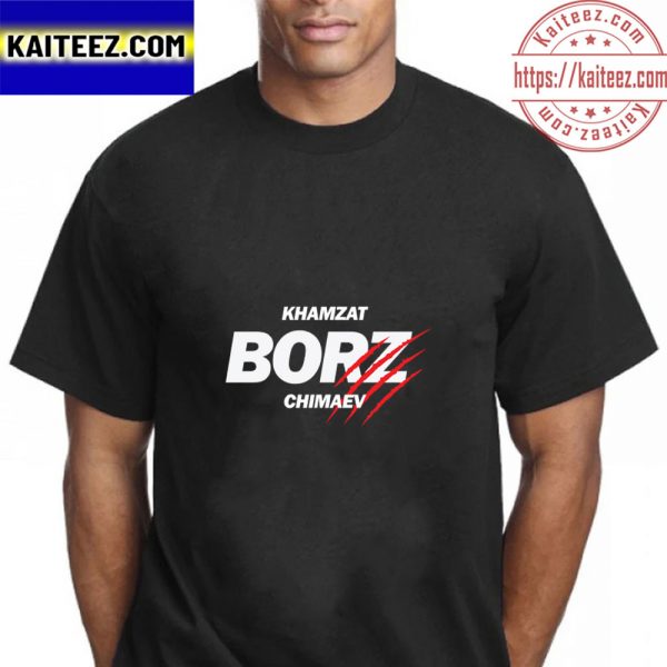 Khamzat Chimaev Borz Vintage T-Shirt