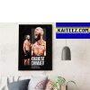 Khamzat Chimaev The Wolf Is Victorious At UFC 279 Decorations Poster Canvas