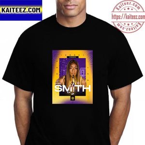 Kianna Smith Los Angeles Sparks No 1 Overall In WKBLTV Vintage T-Shirt