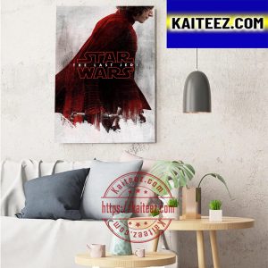 Kylo Ren Poster For Star Wars The Last Jedi Art Decor Poster Canvas