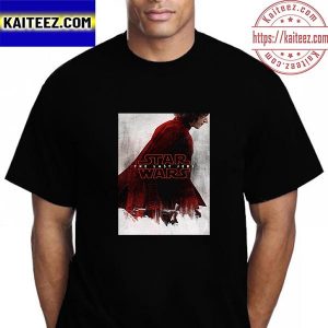 Kylo Ren Poster For Star Wars The Last Jedi Vintage T-Shirt