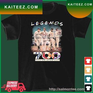 LEGENDS FRIENDS 700 HOME RUNS CLUB SIGNATURES T-SHIRT