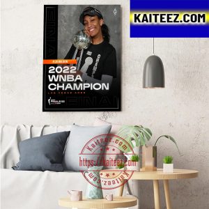 Las Vegas Aces Champs 2022 WNBA Champions x A’ja Wilson Art Decor Poster Canvas