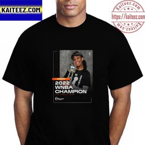 Las Vegas Aces Champs 2022 WNBA Champions x A’ja Wilson Vintage T-Shirt