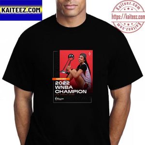 Las Vegas Aces Champs 2022 WNBA Champions x Dearica Hamby Vintage T-Shirt