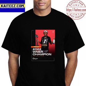 Las Vegas Aces Champs 2022 WNBA Champions x Jackie Young Vintage T-Shirt