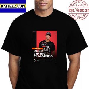 Las Vegas Aces Champs 2022 WNBA Champions x Kiah Stokes Vintage T-Shirt