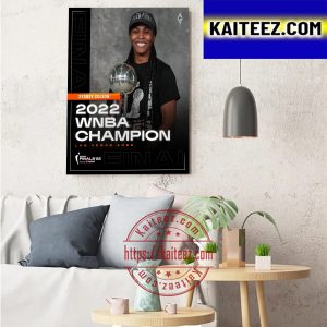 Las Vegas Aces Champs 2022 WNBA Champions x Sydney Colson Art Decor Poster Canvas