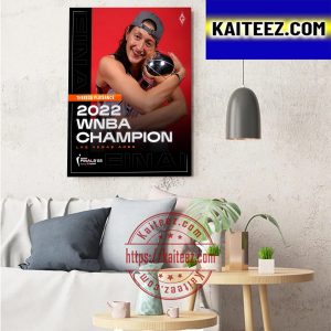 Las Vegas Aces Champs 2022 WNBA Champions x Theresa Plaisance Art Decor Poster Canvas